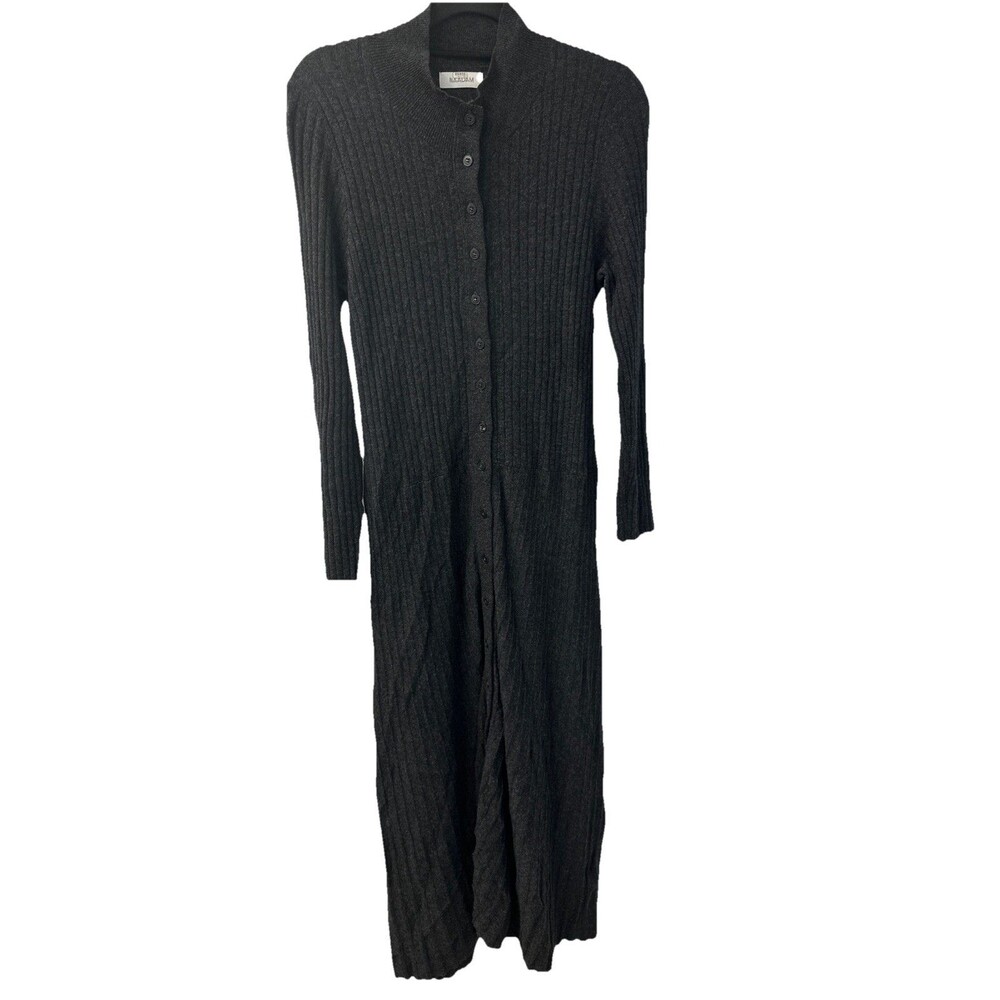 NAADAM Ribbed Cardigan Dress - Picture 2 of 4